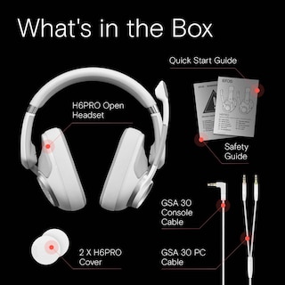 Foto 5 | Auriculares Para Juegos Epos H6pro Open Acoustic Con Micrófono Xbox Ps4 Ps5 Pc - Venta Internacional.