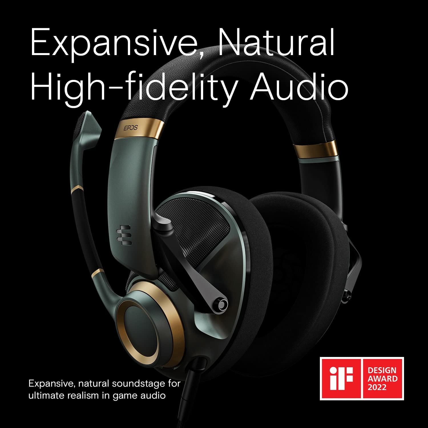 Foto 5 pulgar | Auriculares Para Juegos Epos H6pro Open Acoustic Con Micrófono Para Xbox Ps Pc - Venta Internacional.