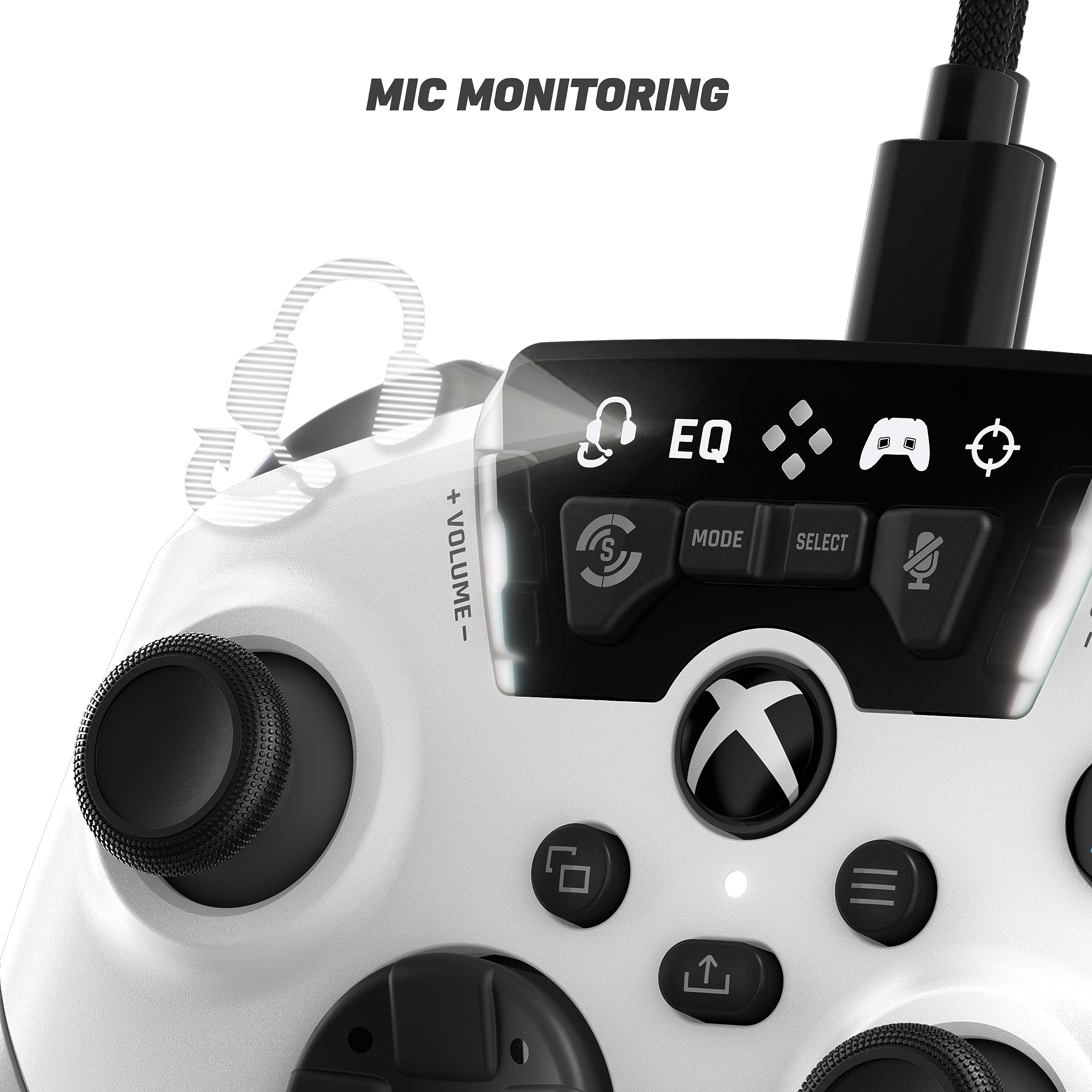 Foto 7 pulgar | Controlador De Juegos Turtle Beach Recon Controller Para Xbox Series X/s/one Y Windows, Color Blanco - Venta Internac