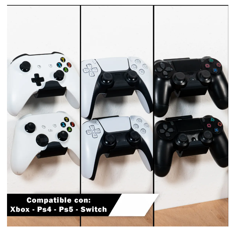 Foto 5 pulgar | Soporte de Pared Compatible con Controles para Xbox Series S