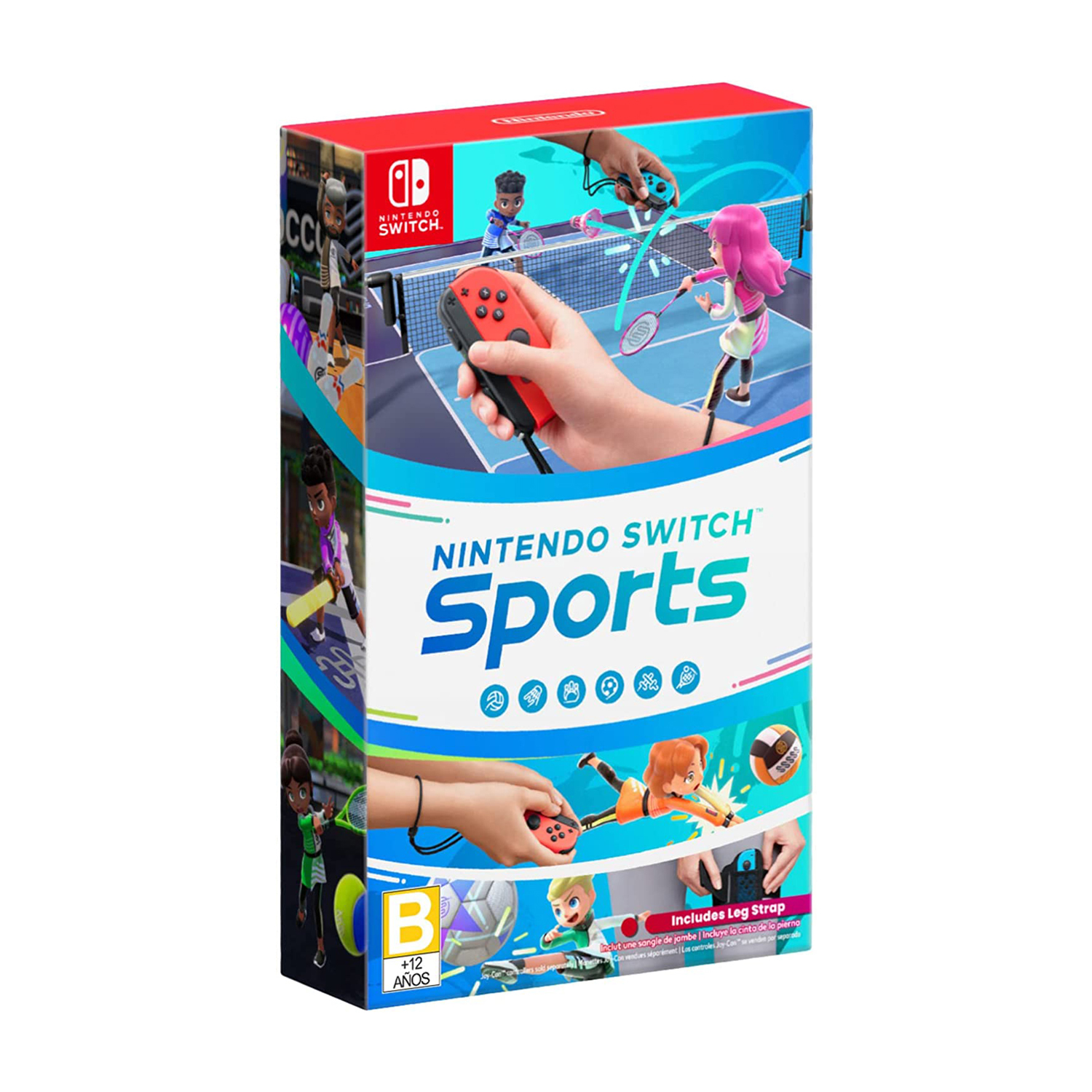 Foto 2 pulgar | Nintendo Switch Videojuego Sports Con Rodillera