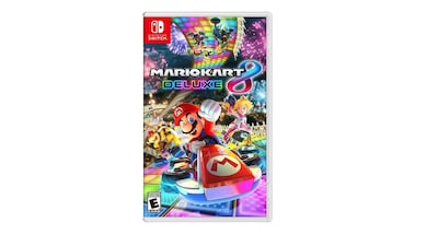 Foto 3 | Nintendo Switch Oled 64gb color Blanco y Juego Mario Kart 8