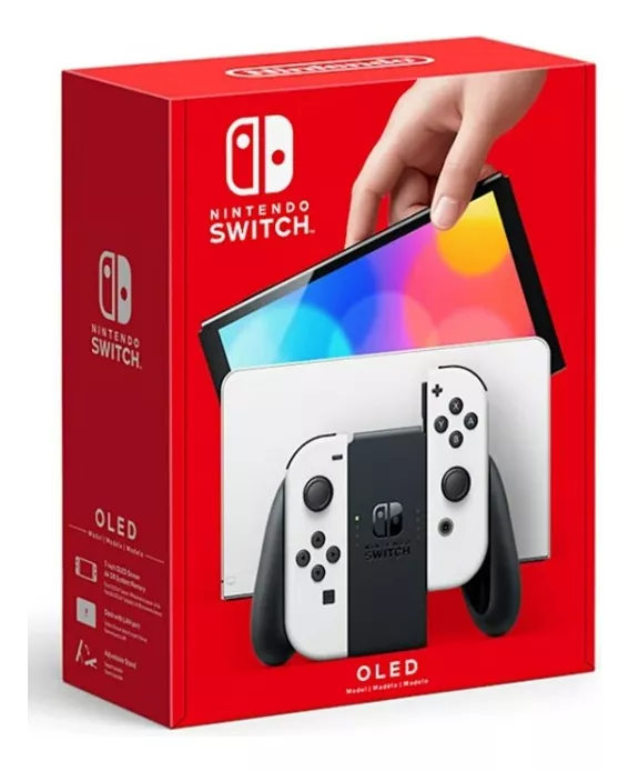 Foto 2 | Nintendoswitch Oled Blanco 64gb y Juego Mariopartysuperstar