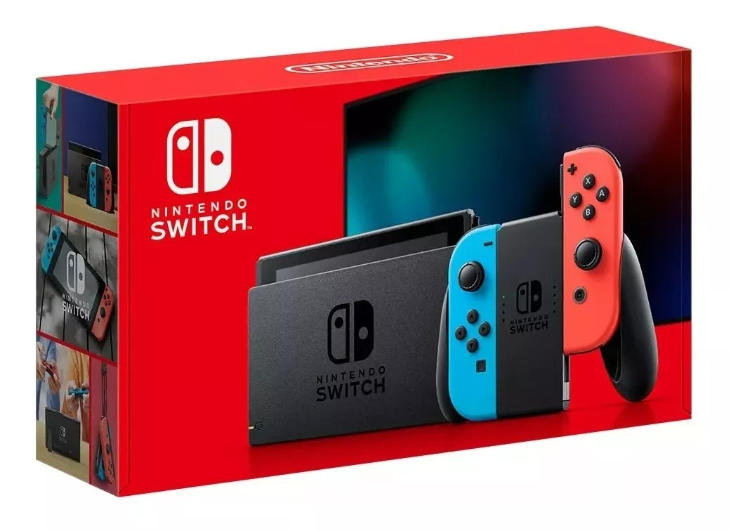 Foto 3 pulgar | Consola De Nintendo Switch Neon 32gb Standard Edition (importado) + Juego Físico De Super Mario 3d World Bowsers Fury