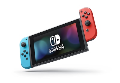 Foto 3 | Nintendo Switch Nintendo Con Pantalla Lcd Joy‑con De 6,2 Pulgadas En Azul Neón Y Rojo Neón - Venta Internacional.