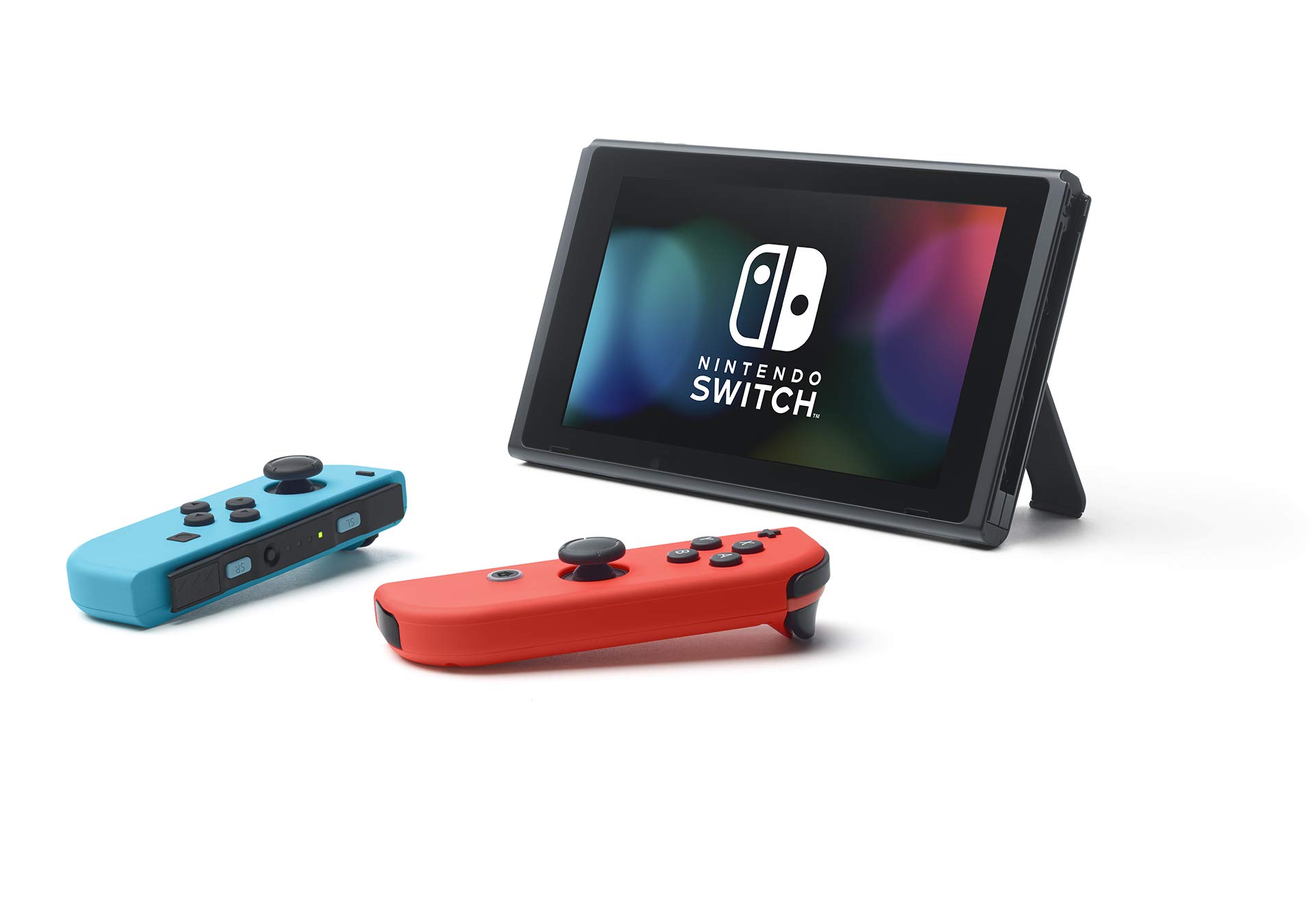 Foto 5 pulgar | Nintendo Switch Nintendo Con Pantalla Lcd Joy‑con De 6,2 Pulgadas En Azul Neón Y Rojo Neón - Venta Internacional.