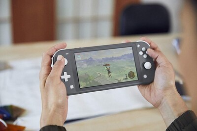Foto 5 | Consola De Juegos Nintendo Switch Lite Gris - Venta Internacional.