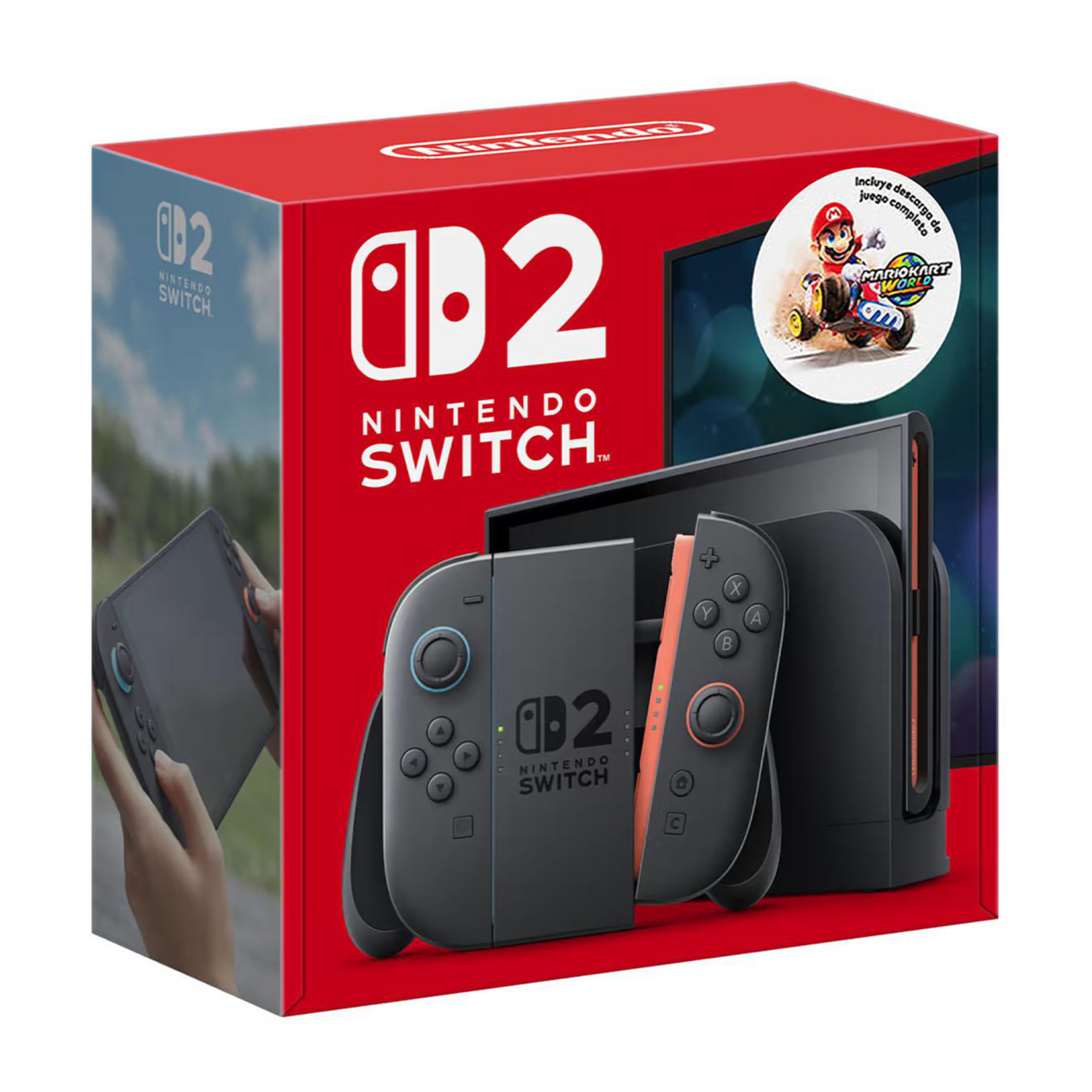 Foto 2 pulgar | Nintendo Switch 2 256gb Mario