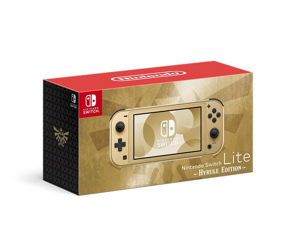 Consola De Juegos Nintendo Switch Lite Hyrule Edition - Venta Internacional.