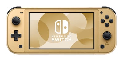Foto 2 | Consola De Juegos Nintendo Switch Lite Hyrule Edition - Venta Internacional.