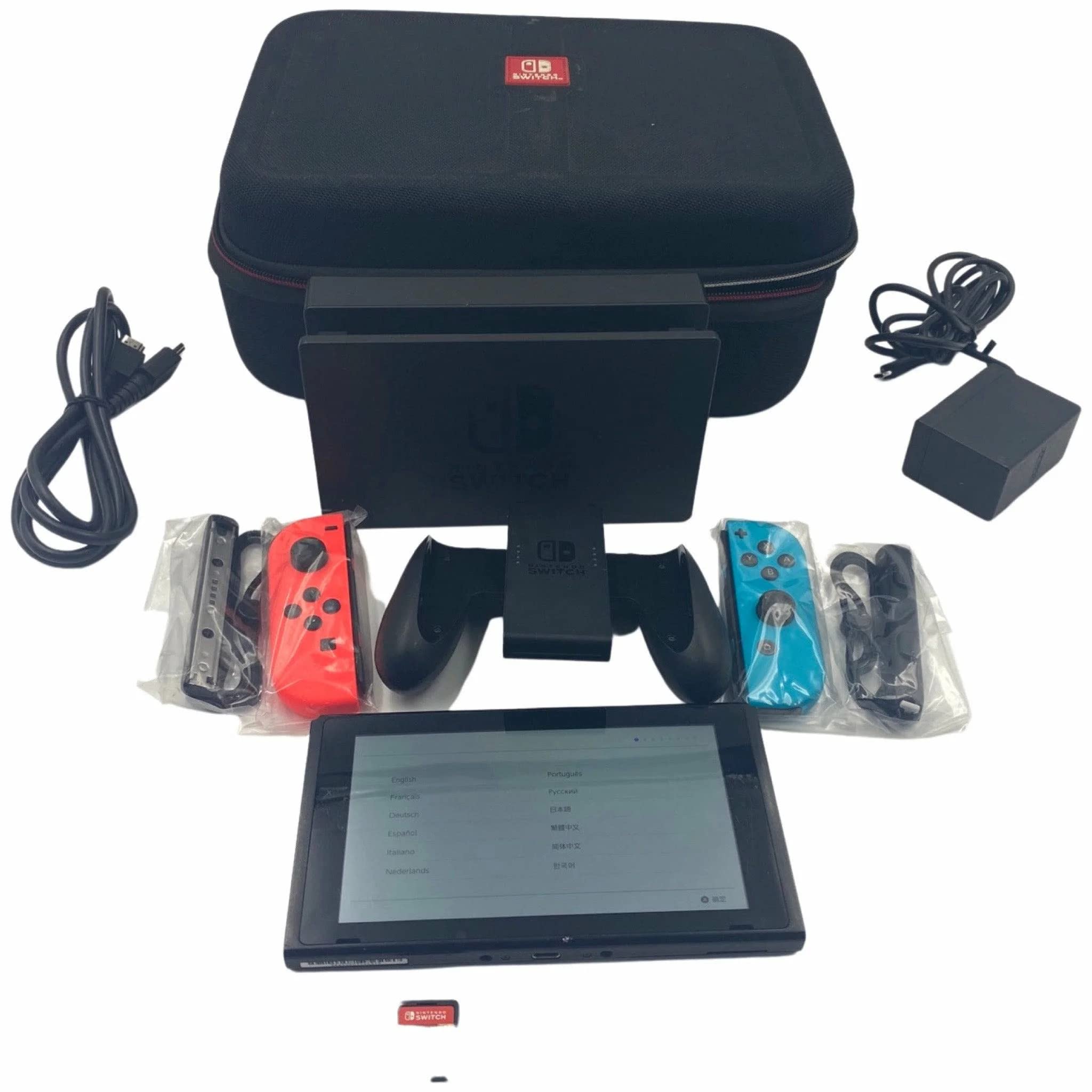 Foto 2 pulgar | Consola Nintendo Switch 32gb Joy-con Rojo Neón/azul Neón - Venta Internacional.