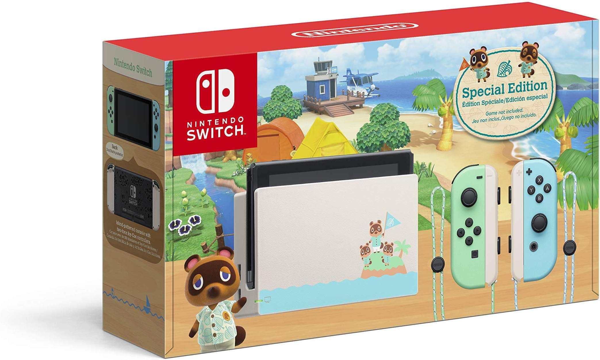Foto 2 pulgar | Consola Nintendo Switch Animal Crossing New Horizons - Venta Internacional.