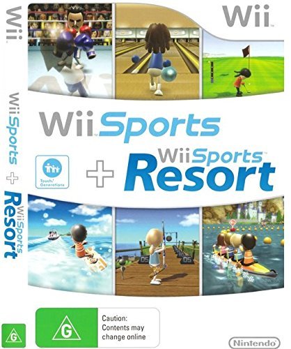 Foto 2 pulgar | Reacondicionado Paquete De Videojuegos Nintendo Wii Sports/wii Sports Resort - Venta Internacional.