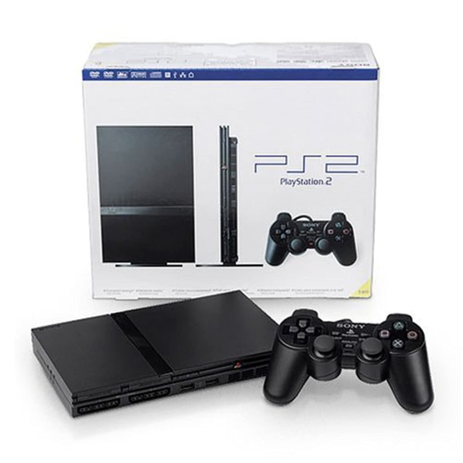 Consola De Juegos Playstation 2 Slim Ps2 (renovada) Con Control - Venta Internacional.