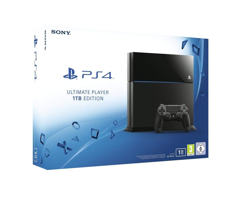 Consola De Juegos Sony Playstation Ps4 1tb Negra Usada - Venta Internacional.
