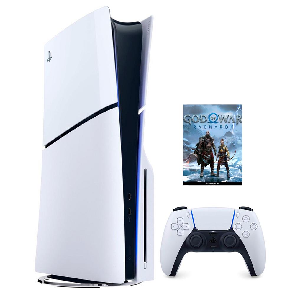 Foto 2 pulgar | Consola PlayStation 5 de 1 Tb con Videojuego God Of War Ragnarok