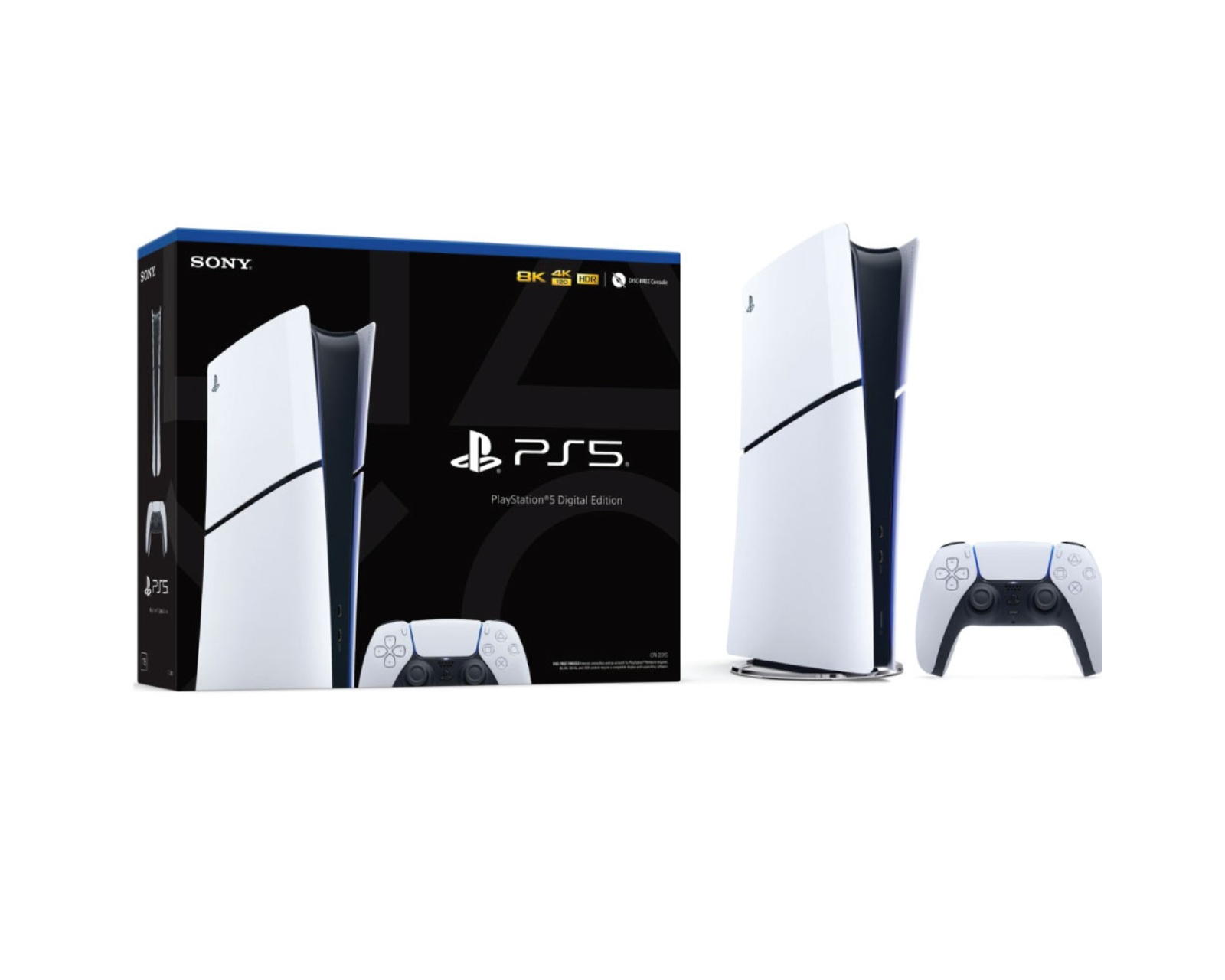 Foto 2 pulgar | Consola Ps5 Slim PlayStation 5 Digital 1 TB 4k