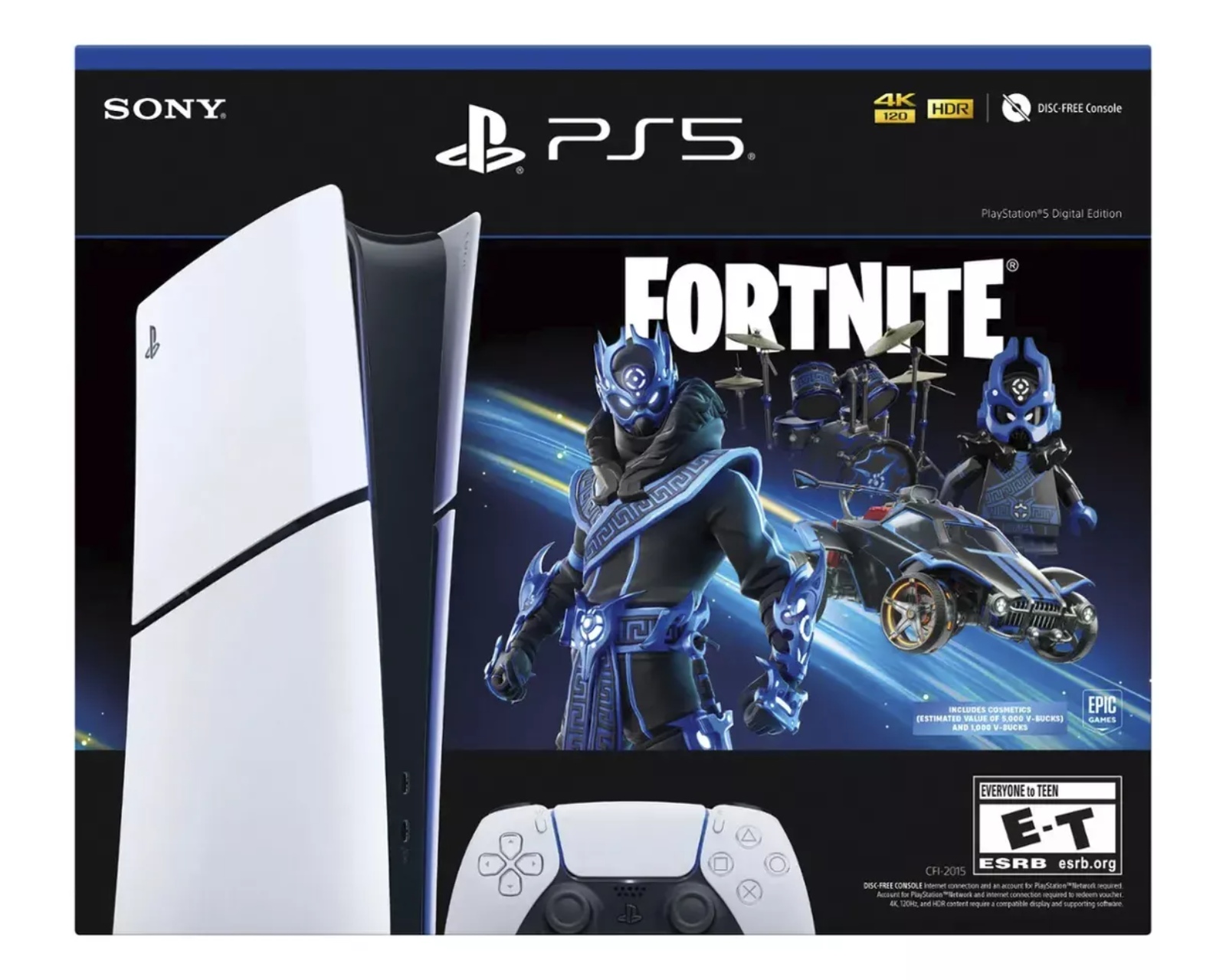 Foto 2 pulgar | Consola Digital Play Station 5 Slim 1 Tb Edición Fortnite