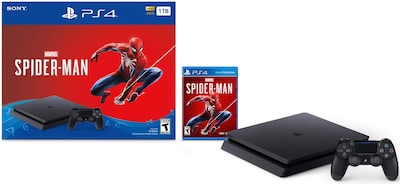 Foto 1 | Reacondicionado Consola De Juegos Sony Playstation 4 Slim De 1 Tb Con Marvel's Spider-man - Venta Internacional.