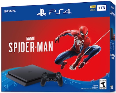 Foto 2 | Reacondicionado Consola De Juegos Sony Playstation 4 Slim De 1 Tb Con Marvel's Spider-man - Venta Internacional.