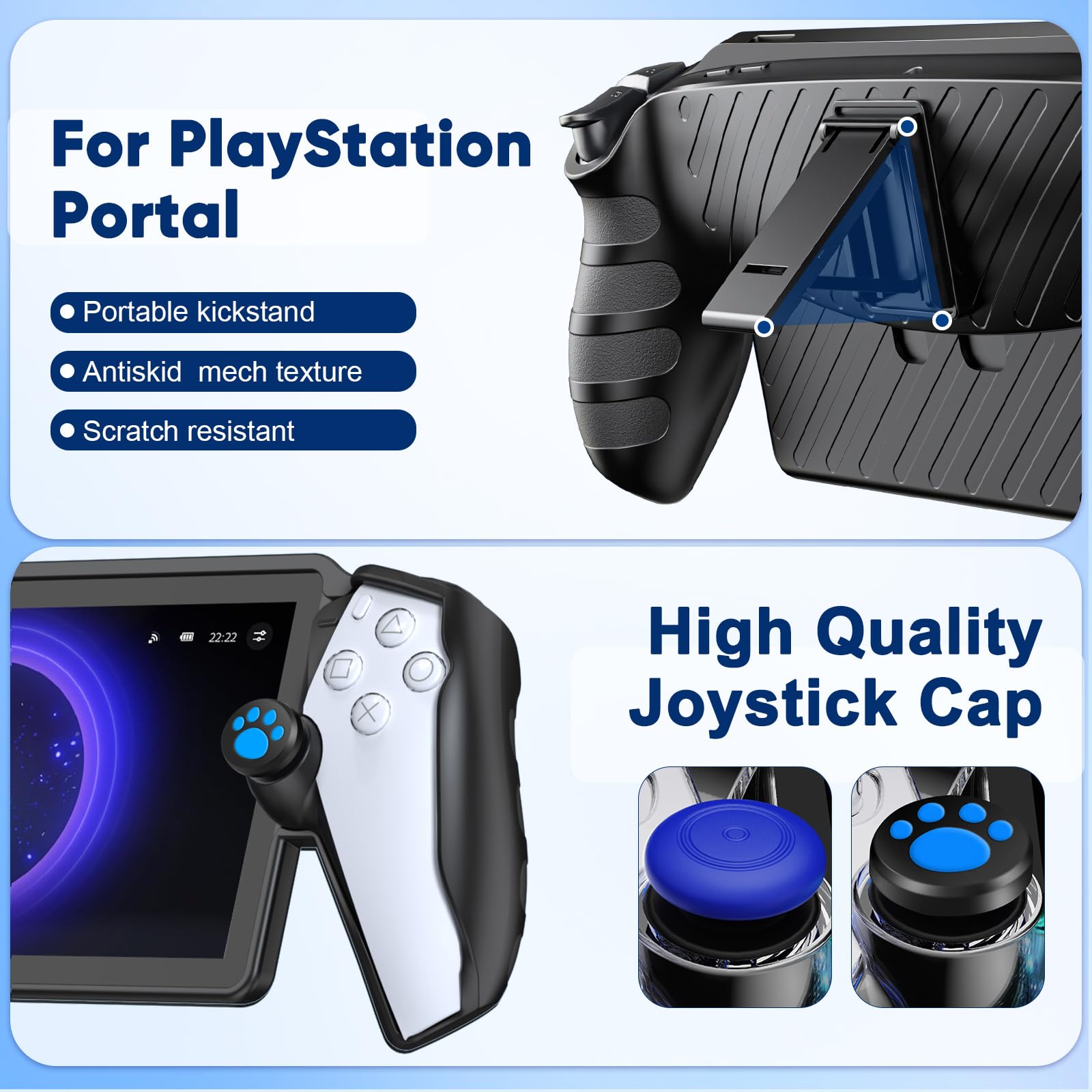Foto 6 | Kit De Accesorios Para Playstation Portal Klipdasse 13 En 1 - Venta Internacional.