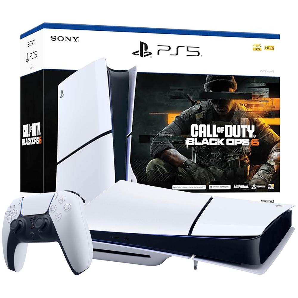 Foto 2 pulgar | Consola Ps5 Playstation 5 Slim Dvd 1tb Ssd Bundle Call Of Duty: Black Ops 6 Internacional