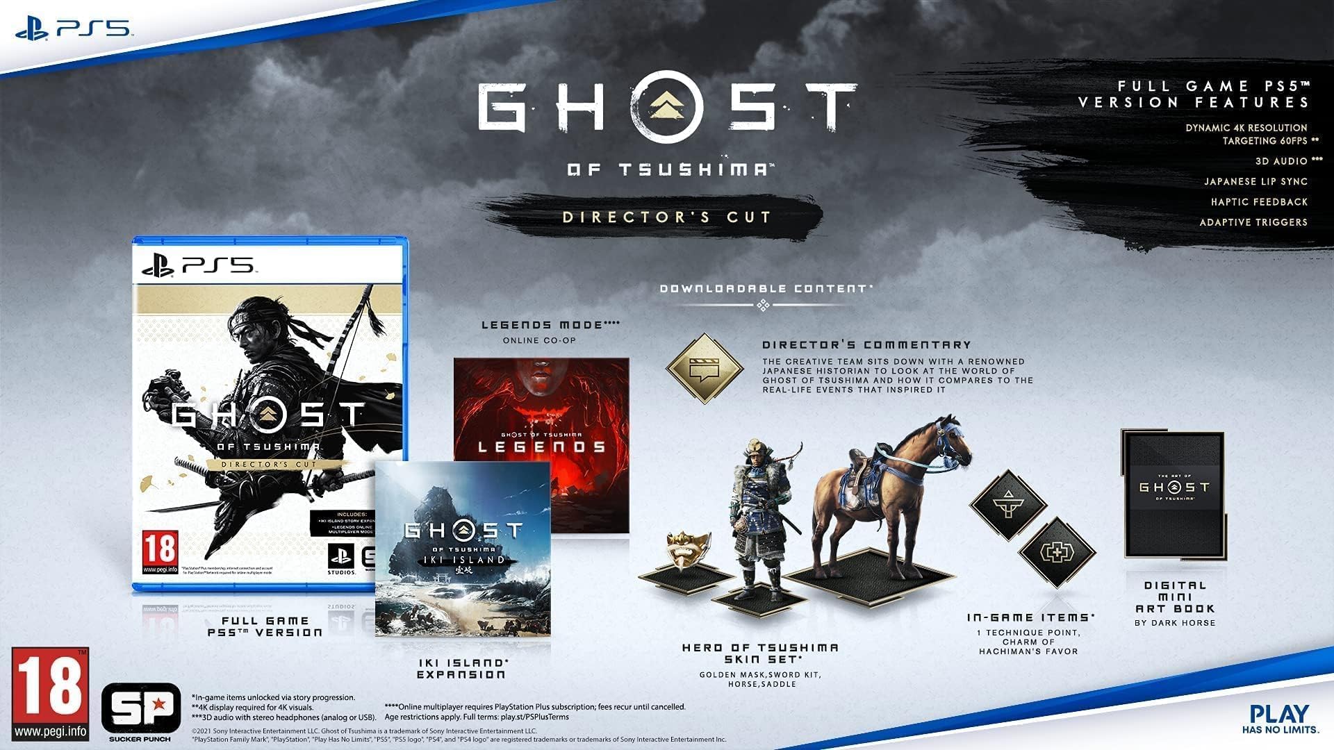 Foto 3 pulgar | Consola De Videojuegos Playstation Ps5 Ghost Of Tsushima - Venta Internacional.
