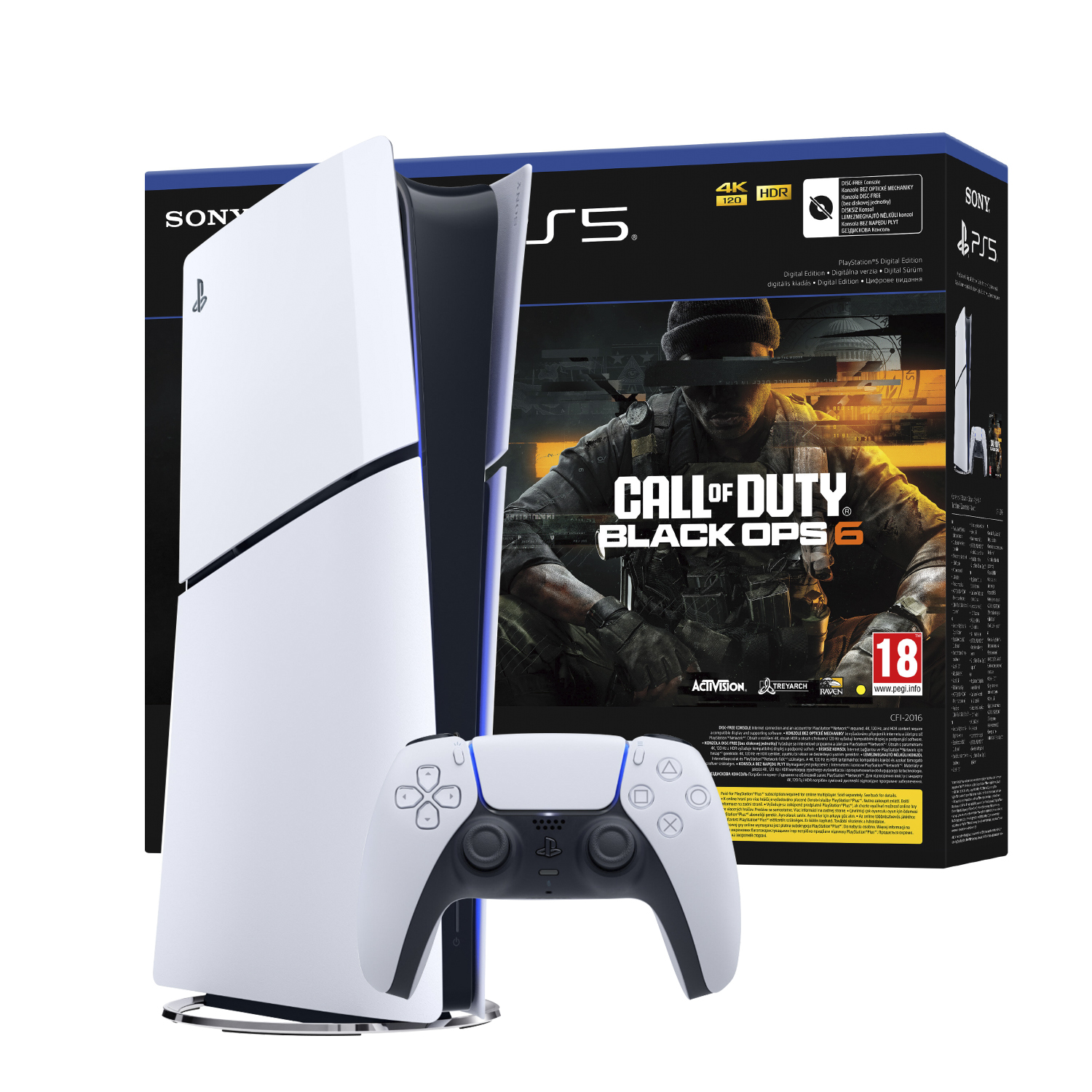 Foto 3 pulgar | Sony Playstation 5 Slim Digital Call Of Duty Bo6 1tb