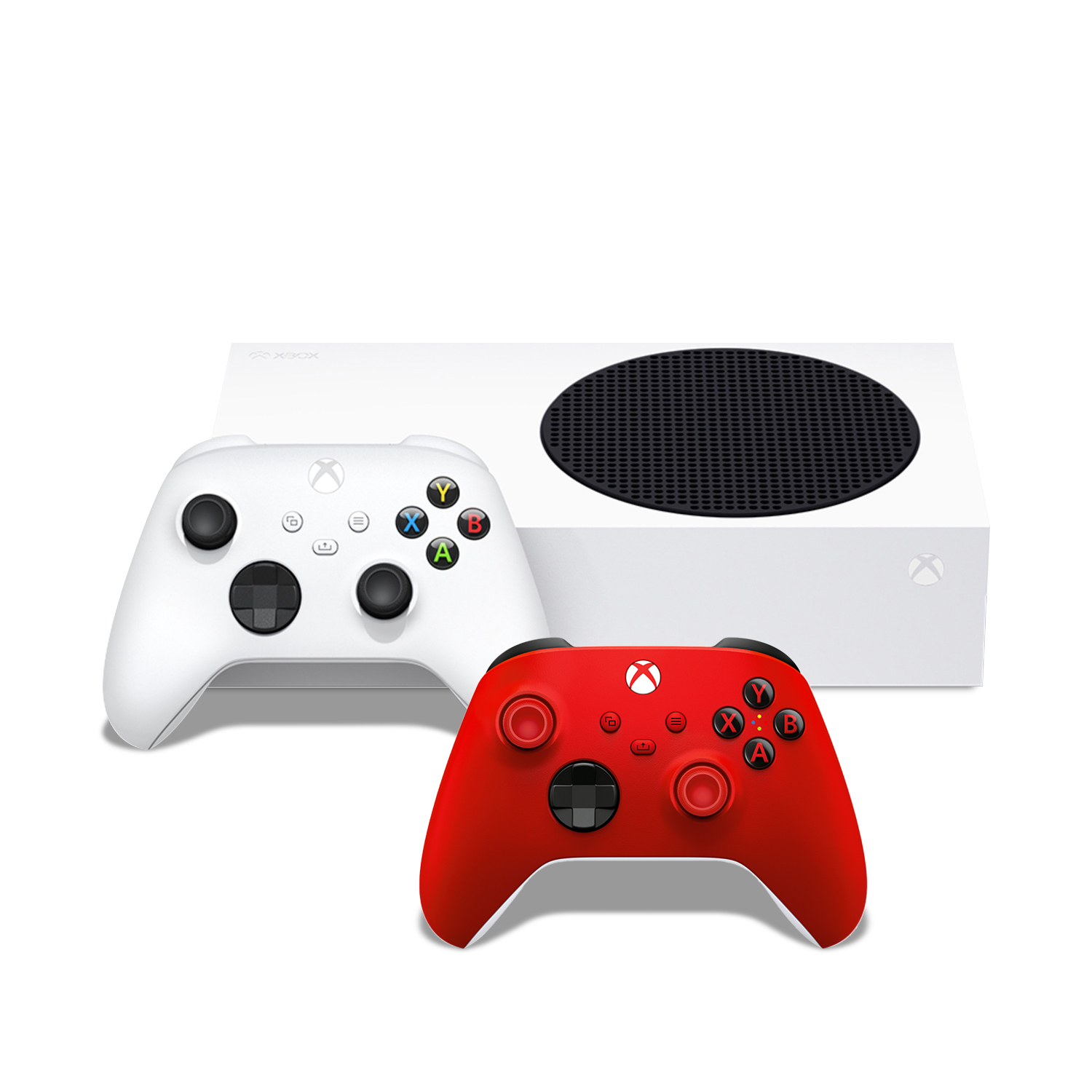 Foto 2 pulgar | Bundle Consola Xbox Series S 512 Gb color Blanco + Control Inalámbrico Xbox Pulse Red