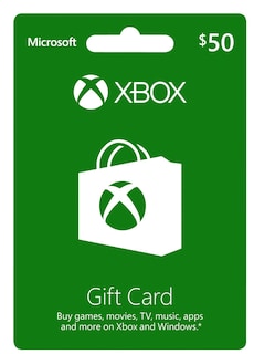 Foto 1 | Tarjeta De Regalo Microsoft Xbox De 50$ - Venta Internacional.