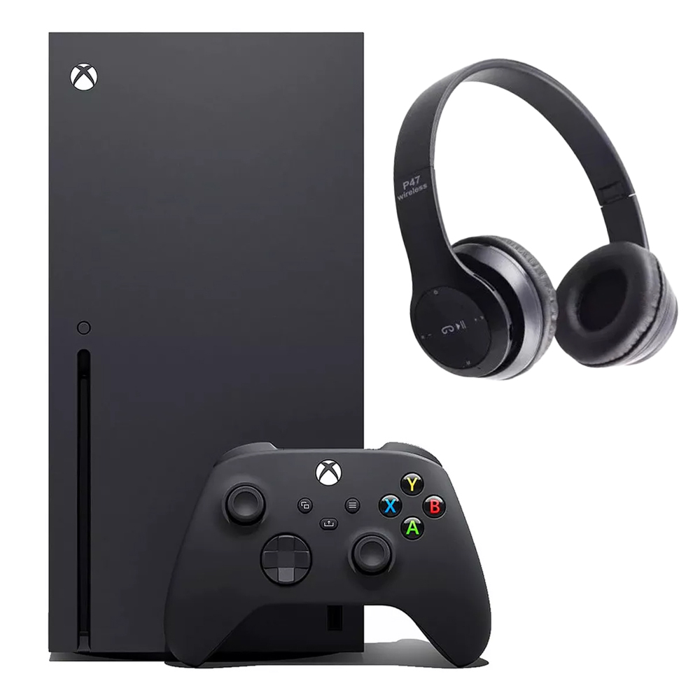 Foto 2 pulgar | Consola Xbox Serie X 1tb Disco Físico + Audífonos