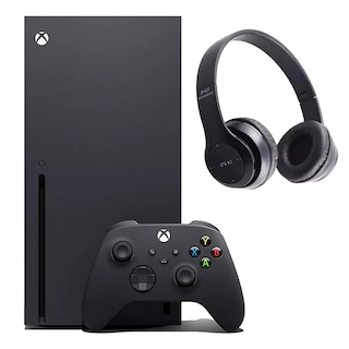 Foto 1 | Consola Xbox Serie X 1tb Disco Físico + Audífonos