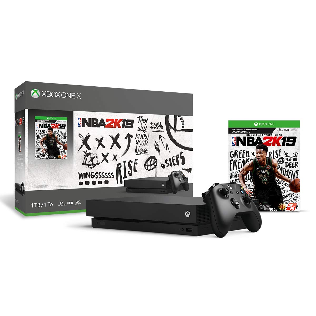 Foto 3 pulgar | Paquete De Consola Xbox One X De 1 Tb O Nba 2k19 Con Pase De Juego De 1 Mes - Venta Internacional.