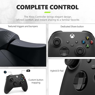 Foto 5 | Consola De Juegos Xbox Microsoft Series S 1tb Ssd Carbon Black - Venta Internacional.