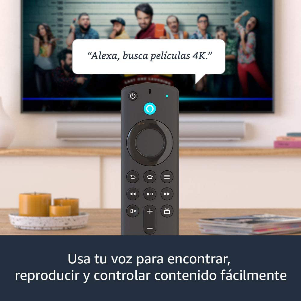 Foto 3 pulgar | Fire TV Stick Amazon color Negro 4K 8 Gb