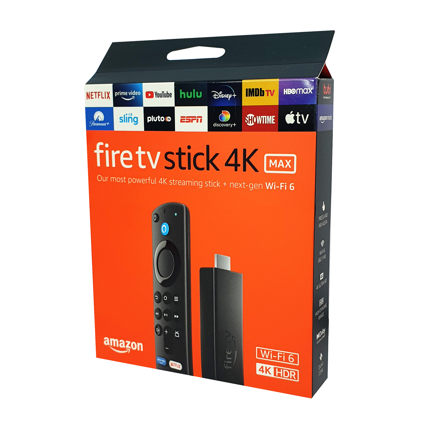 Foto 5 pulgar | Reproductor Amazon Fire Tv Stick 4k Max Negro