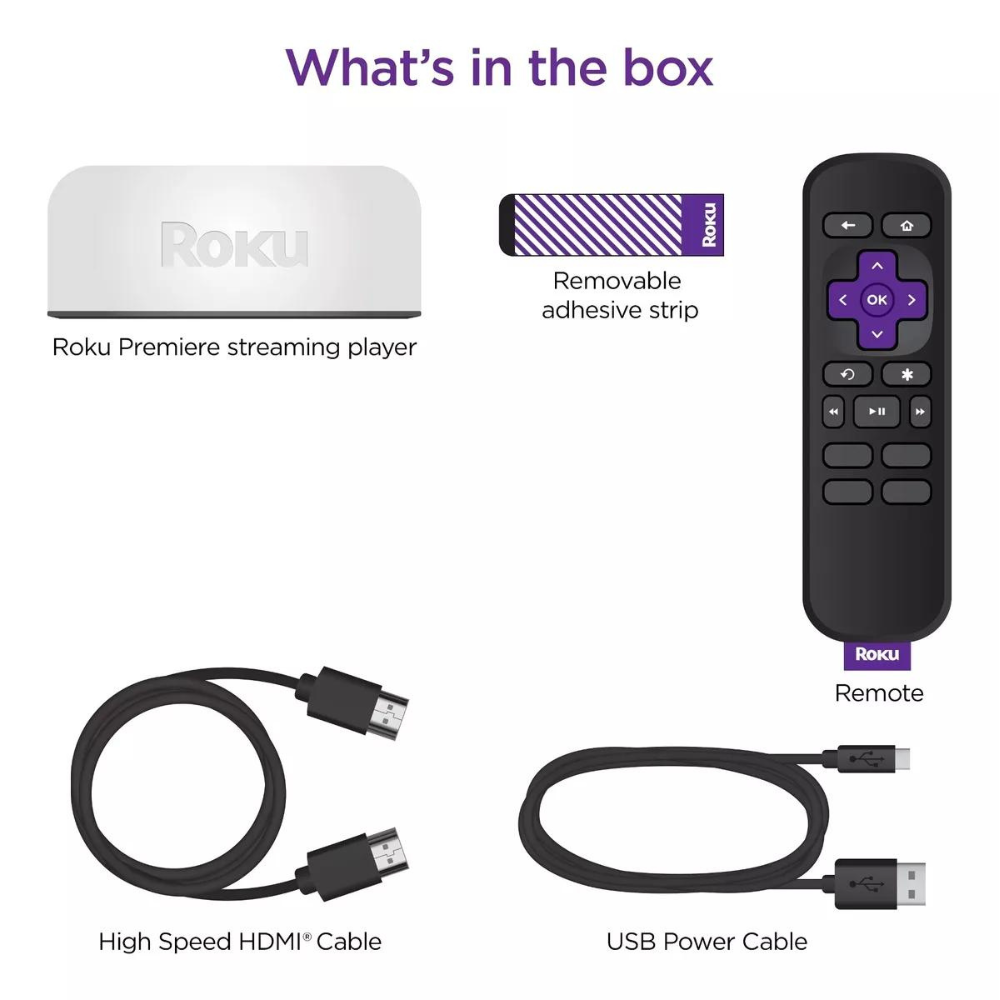 Foto 6 pulgar | Roku Premier 3920x Premiere Streaming Player