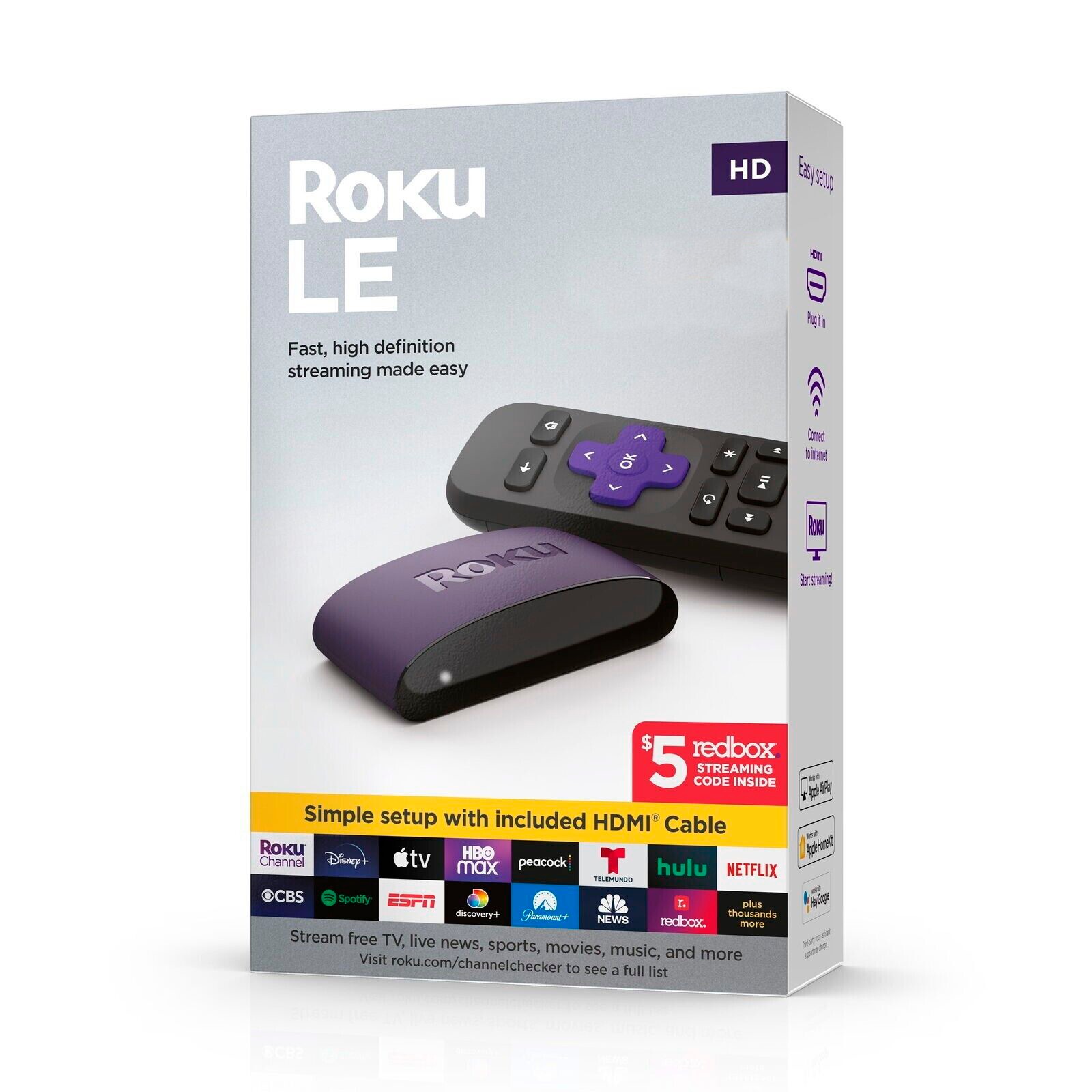 Foto 2 pulgar | Roku Le 3930s4 Estándar Full HD 32 MB Negro