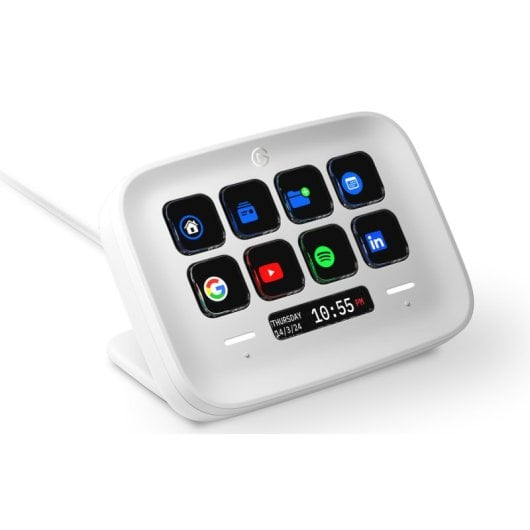 Foto 4 pulgar | Teclado Elgato Stream Deck Neo 8 Teclas Usb 2.0 Blanco 10gbj9901