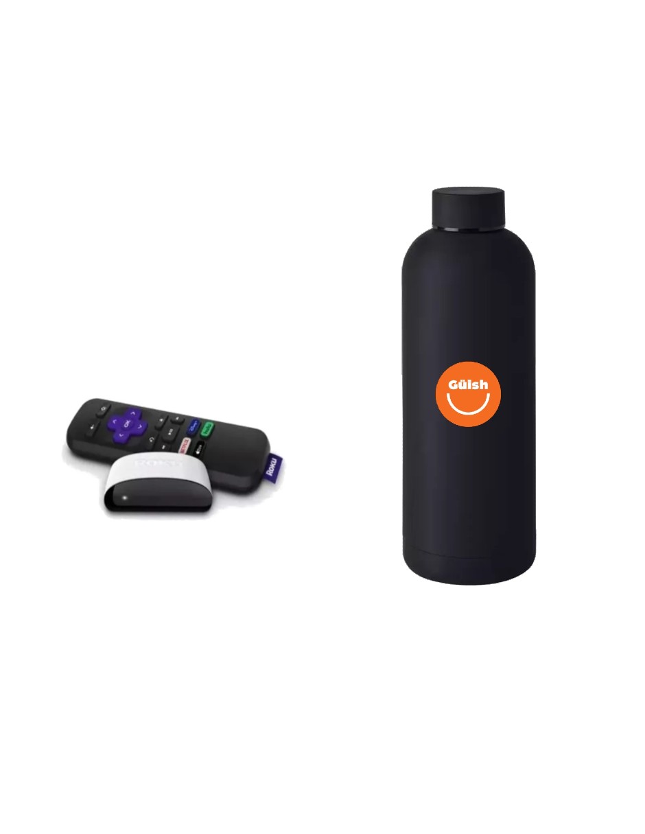 Foto 2 pulgar | Roku Le 3930s3 Estándar Hd + Termo De Agua De Regalo Güish