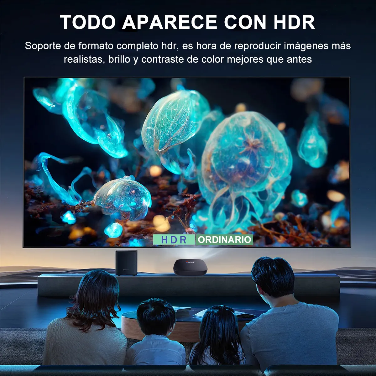 Foto 4 pulgar | Internet Streaming Tv Android 13.0 4k Full Hd 4 32gb Eo Safe Imports Esi-20191 Gris