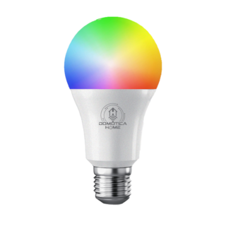 Foto 3 | Kit Alexa Echo Dot 5 Blanco + Focos Led Inteligentes Multicolor 2 Piezas