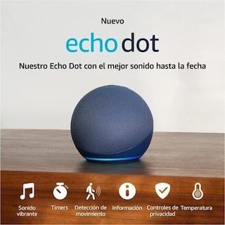 Foto 2 | Echo Dot 5th Gen PETUKITA BOX color Azul con Asistente Virtual