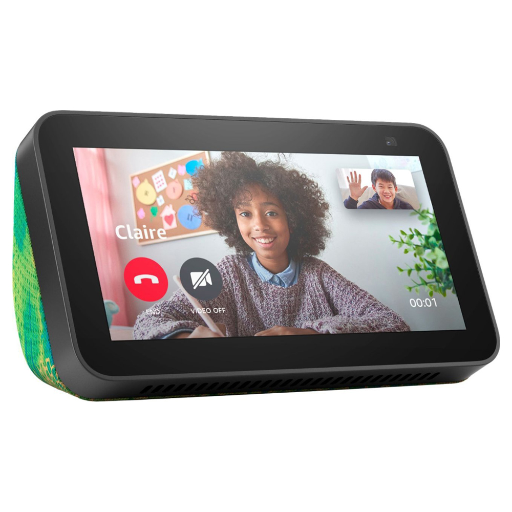 Foto 1 | Asistente Virtual Amazon Echo Show 5 Kids color Verdecon Asistente Alexa Diseño Camaleón