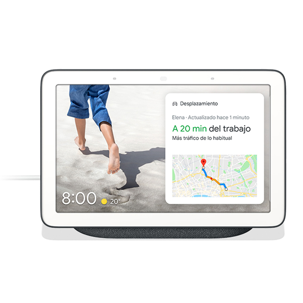 Foto 2 pulgar | Google Nest Hub color Negro Pantalla 7"