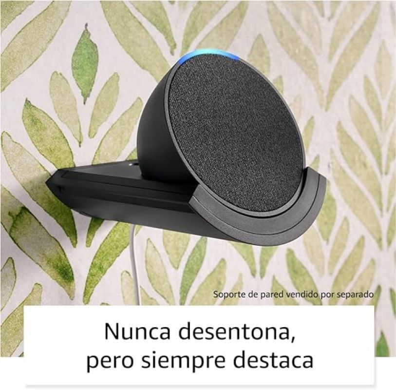 Foto 7 pulgar | Altavoz Inteligente Amazon Echo Pop Lila