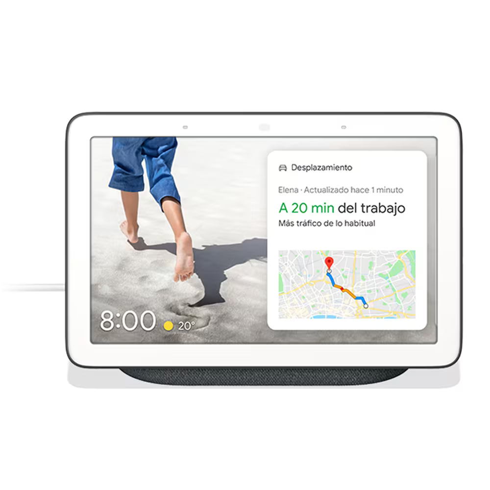 Foto 2 pulgar | Google Nest Hub Negro (reacondicionado) Charcoal