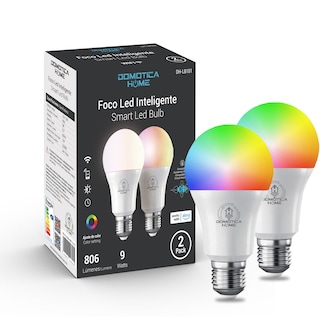 Foto 3 | Kit Alexa Echo Pop Blanco + Foco Led Inteligente 9w Certificado (2pk)