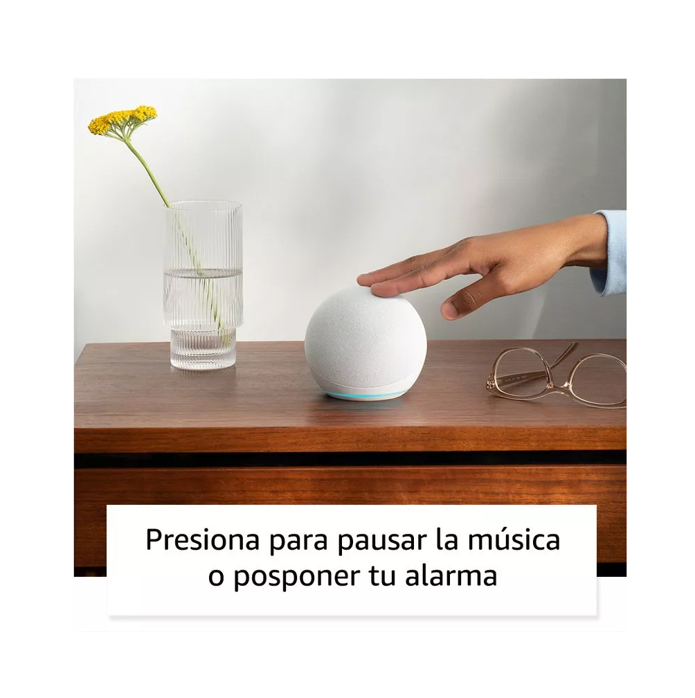 Foto 4 | Asistente Virtual Alexa Echo Dot 5ta Generacion Color Blanco