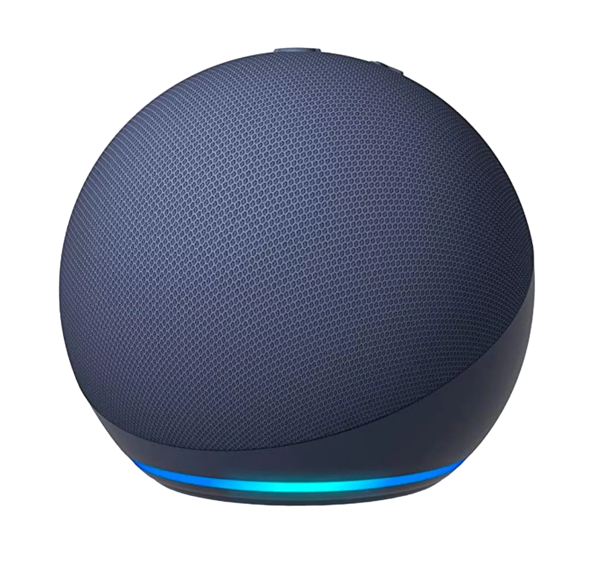 Asistente Virtual Alexa Echo Dot 5ta Gen Con Reloj Color Azul